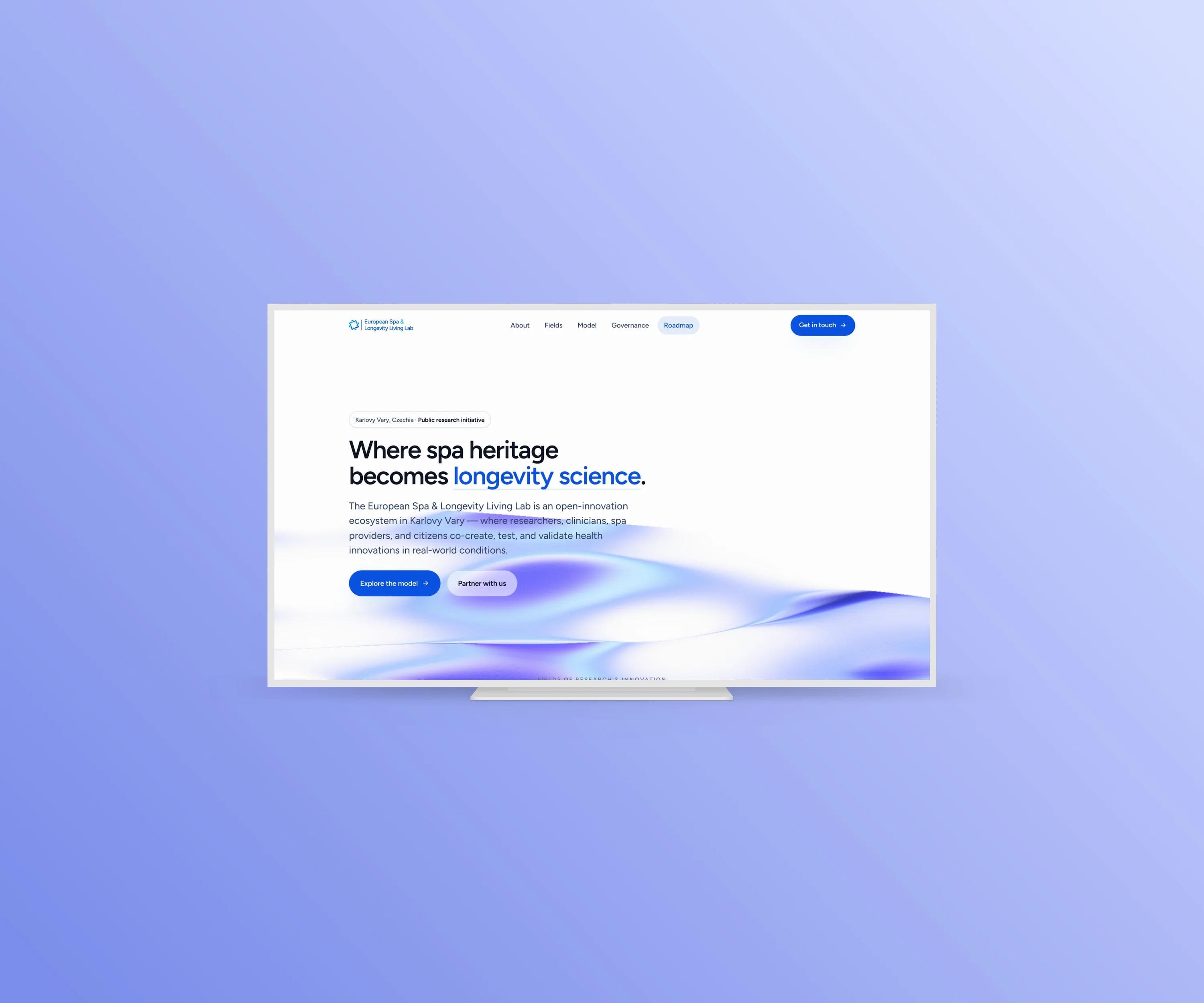 European Spa & Longevity Living Lab – Prezentační web nové výzkumné iniciativy