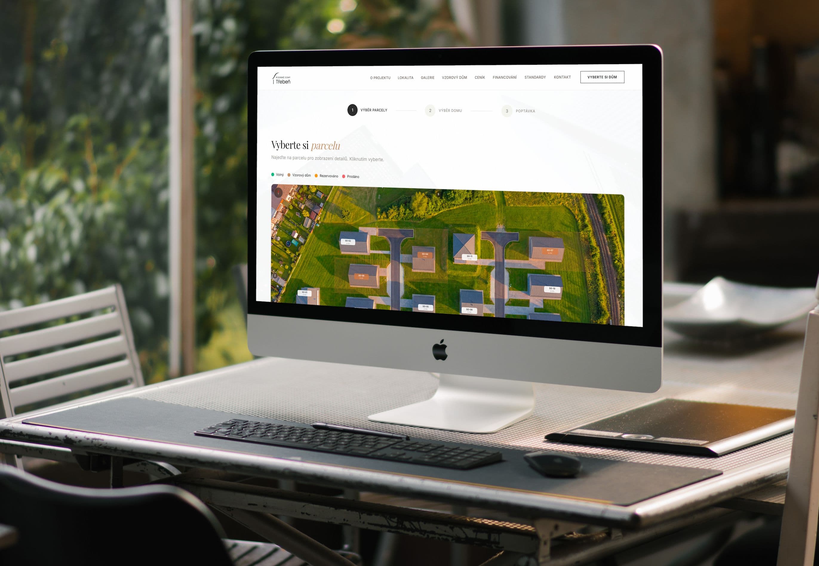 Interaktivní konfigurátor: od pozemku k poptávce ve třech krocích