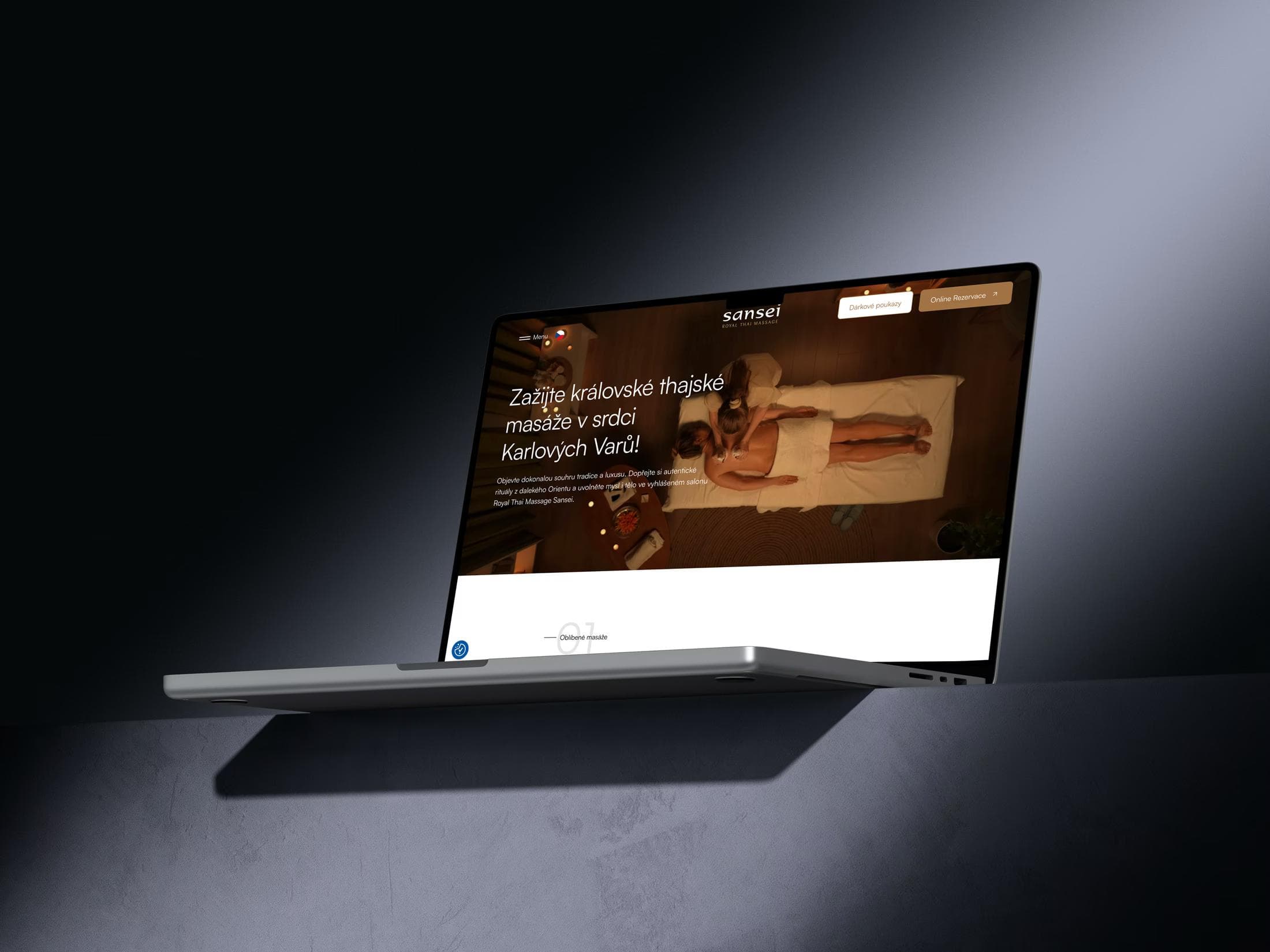 Sansei Royal Thai Massage – Nový web pro thajský masážní salon