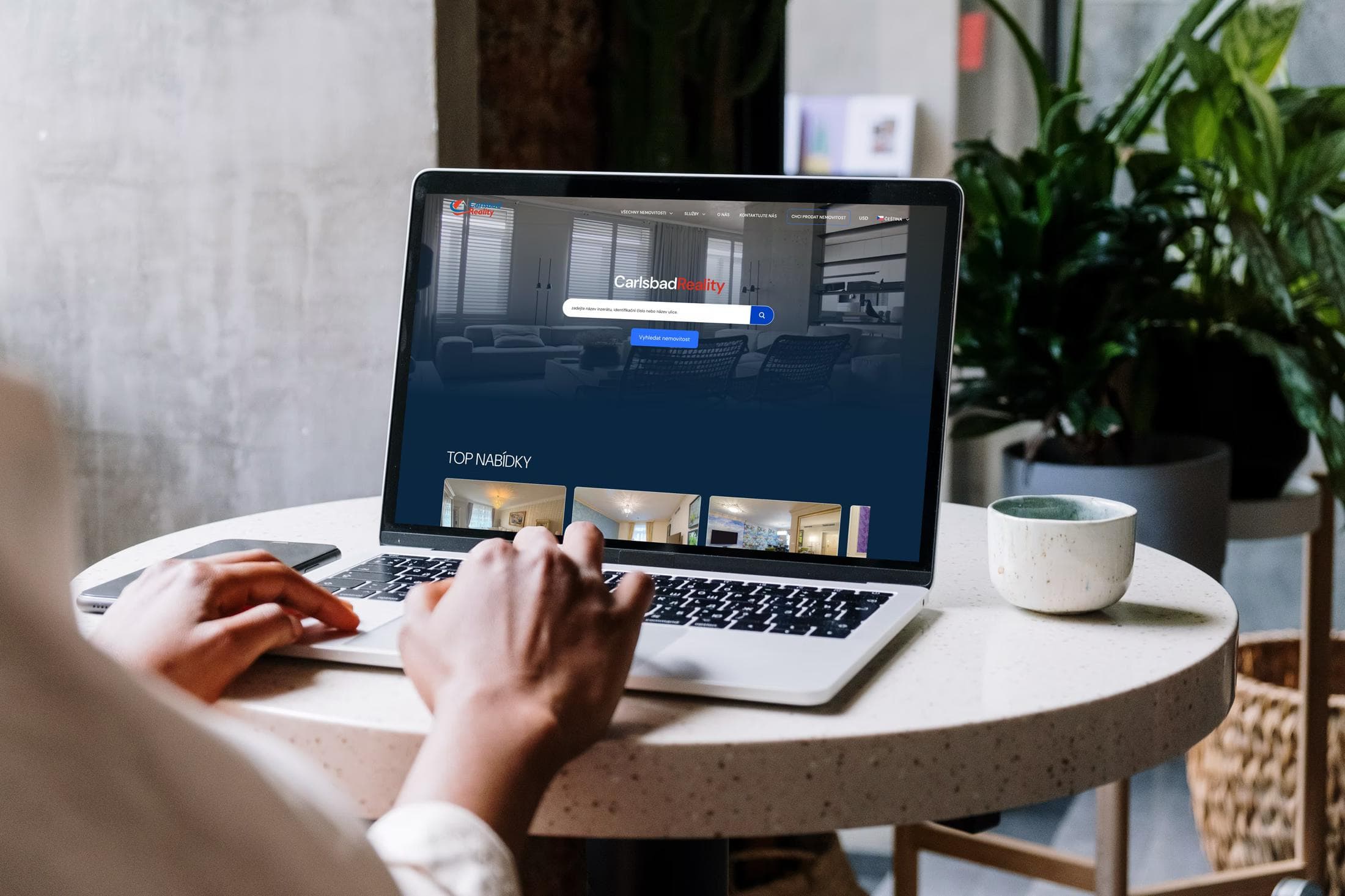 Carlsbad Reality – Modernizace webu pro realitní developera
